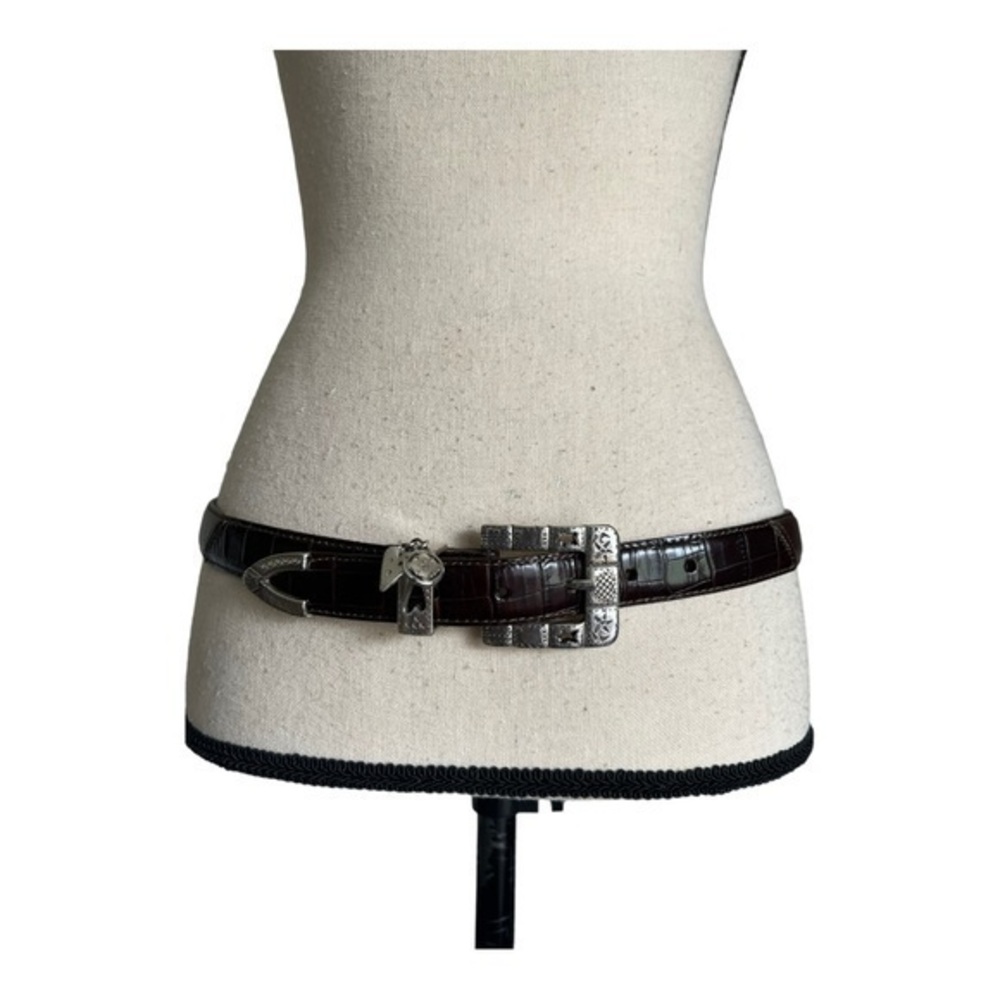 Brighton Brown Women Leather Size L/34